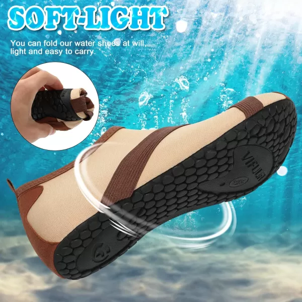 VIFUUR Womens Mens Water Shoes Barefoot Quick Dry Aqua Socks for Beach Swim Yoga Outdoor Sports