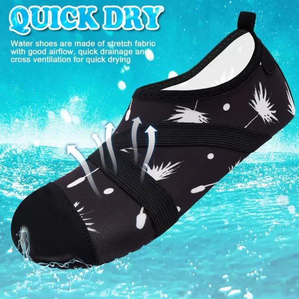 VIFUUR Womens Mens Water Shoes Barefoot Quick Dry Aqua Socks for Beach Swim Yoga Outdoor Sports
