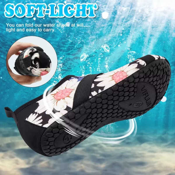 VIFUUR Womens Mens Water Shoes Barefoot Quick Dry Aqua Socks for Beach Swim Yoga Outdoor Sports