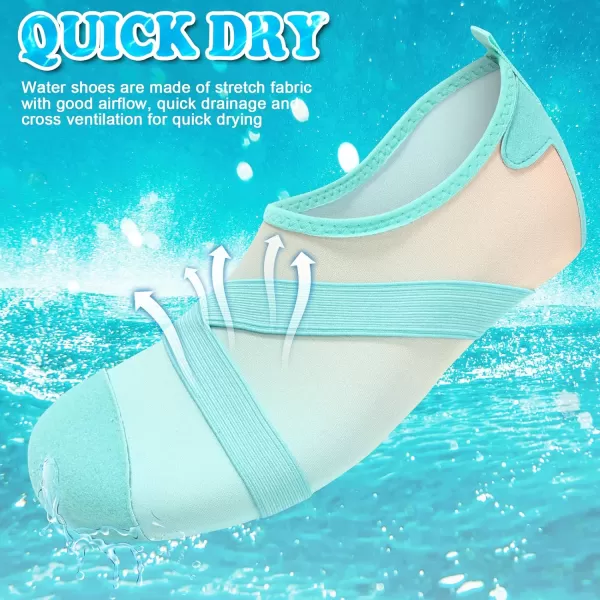VIFUUR Womens Mens Water Shoes Barefoot Quick Dry Aqua Socks for Beach Swim Yoga Outdoor Sports