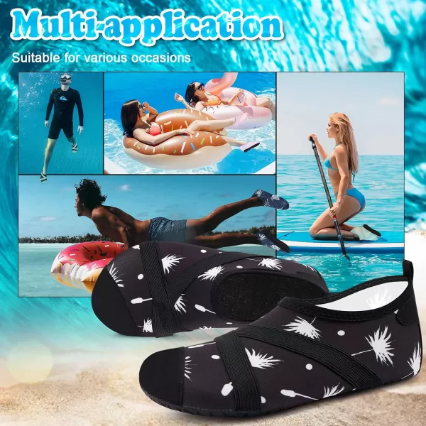 VIFUUR Womens Mens Water Shoes Barefoot Quick Dry Aqua Socks for Beach Swim Yoga Outdoor Sports