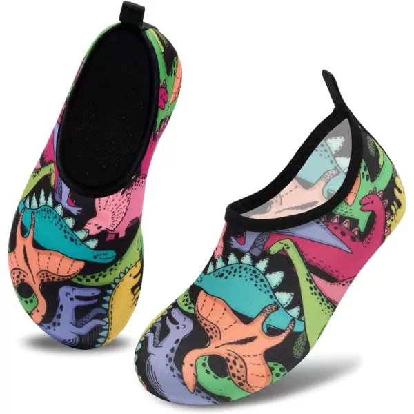VIFUUR Kids Water Shoes Girls Boys Quick Dry Aqua Socks for Beach Swim Outdoor Sports