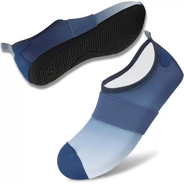 VIFUUR Water Shoes Womens Mens Barefoot Aqua Socks Shoes for Yoga Indoor Outdoor Beach Swim Surf Exercise