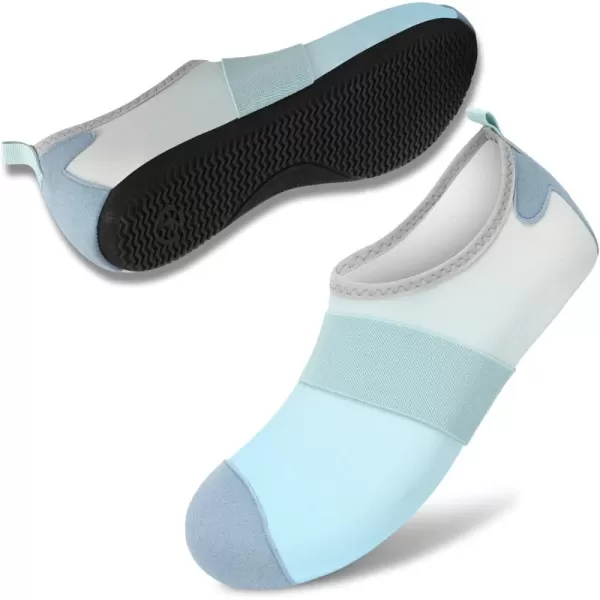 VIFUUR Water Shoes Womens Mens Barefoot Aqua Socks Shoes for Yoga Indoor Outdoor Beach Swim Surf Exercise