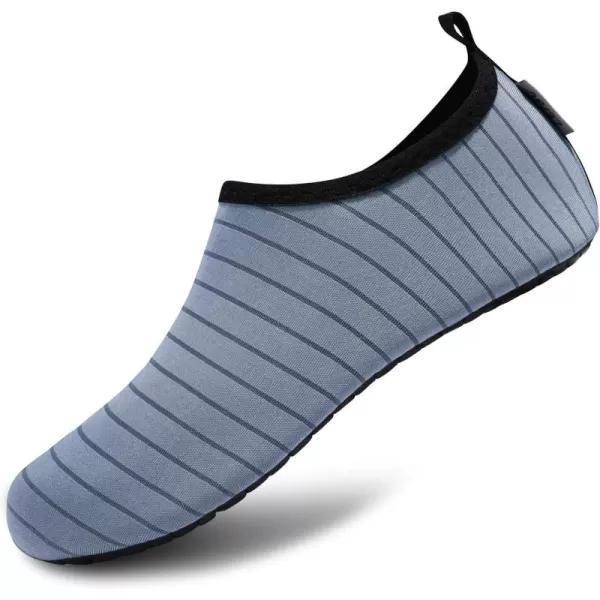 VIFUUR Water Sports Shoes Barefoot Quick-Dry Aqua Yoga Socks Slip-on for Men Women