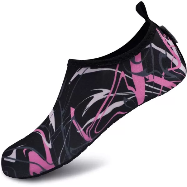 VIFUUR Water Sports Shoes Barefoot Quick-Dry Aqua Yoga Socks Slip-on for Men Women