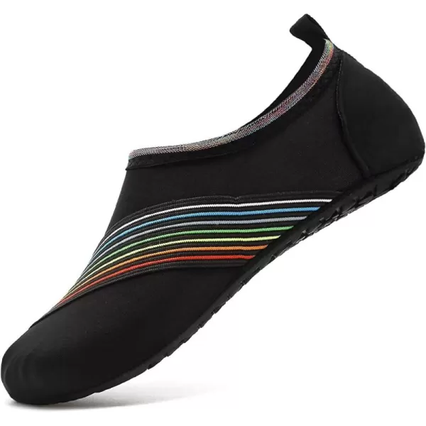 VIFUUR Water Sports Shoes Barefoot Quick-Dry Aqua Yoga Socks Slip-on for Men Women