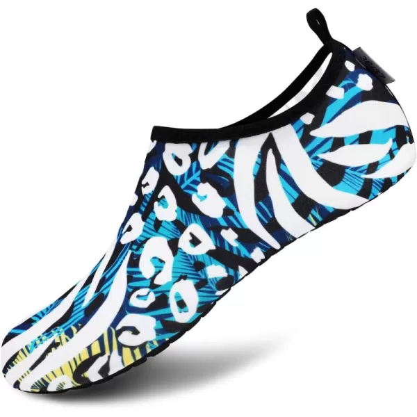 VIFUUR Water Sports Shoes Barefoot Quick-Dry Aqua Yoga Socks Slip-on for Men Women