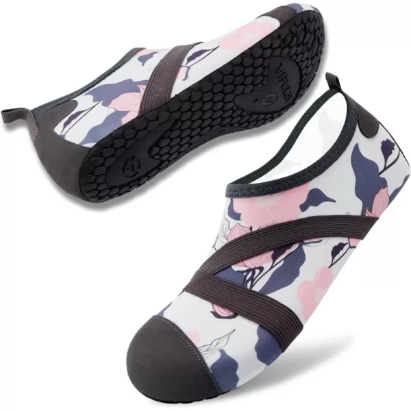 VIFUUR Womens Mens Water Shoes Barefoot Quick Dry Aqua Socks for Beach Swim Yoga Outdoor Sports