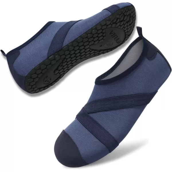 VIFUUR Womens Mens Water Shoes Barefoot Quick Dry Aqua Socks for Beach Swim Yoga Outdoor Sports