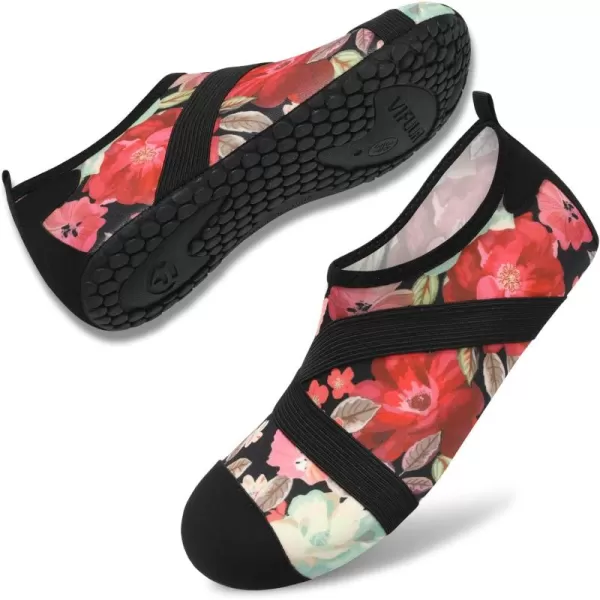 VIFUUR Womens Mens Water Shoes Barefoot Quick Dry Aqua Socks for Beach Swim Yoga Outdoor Sports