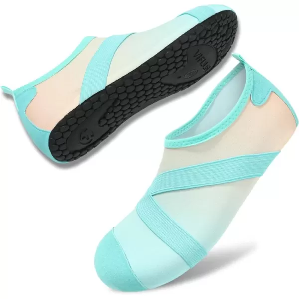 VIFUUR Womens Mens Water Shoes Barefoot Quick Dry Aqua Socks for Beach Swim Yoga Outdoor Sports