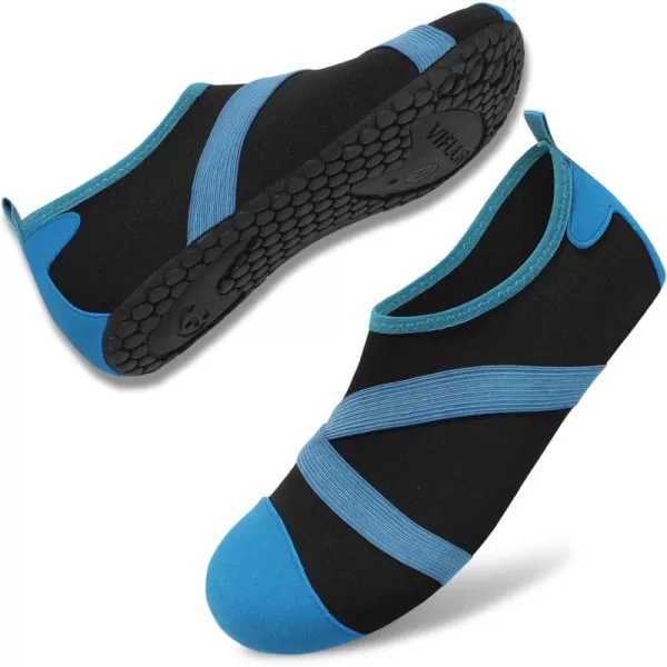 VIFUUR Womens Mens Water Shoes Barefoot Quick Dry Aqua Socks for Beach Swim Yoga Outdoor Sports