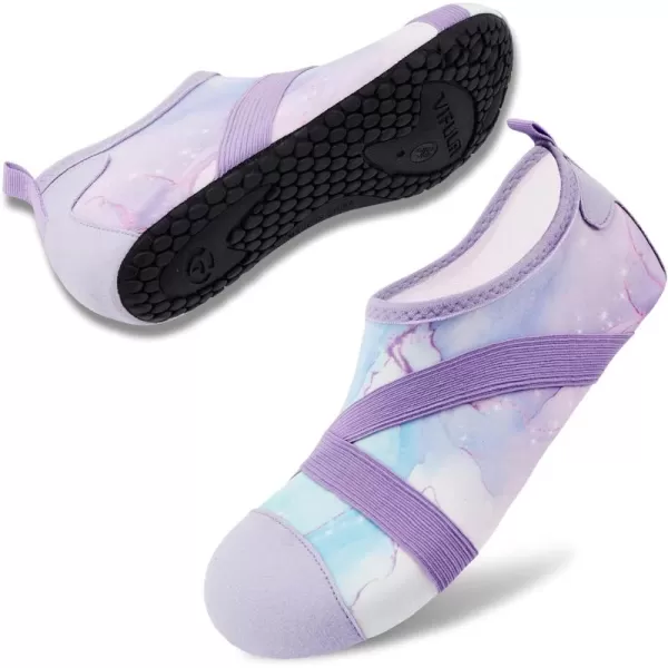 VIFUUR Womens Mens Water Shoes Barefoot Quick Dry Aqua Socks for Beach Swim Yoga Outdoor Sports