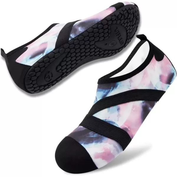 VIFUUR Womens Mens Water Shoes Barefoot Quick Dry Aqua Socks for Beach Swim Yoga Outdoor Sports