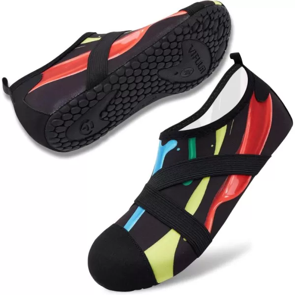 VIFUUR Womens Mens Water Shoes Barefoot Quick Dry Aqua Socks for Beach Swim Yoga Outdoor Sports