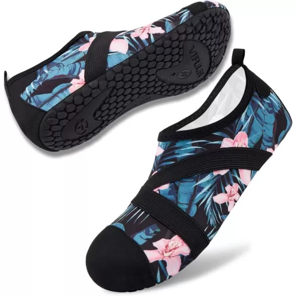 VIFUUR Womens Mens Water Shoes Barefoot Quick Dry Aqua Socks for Beach Swim Yoga Outdoor Sports