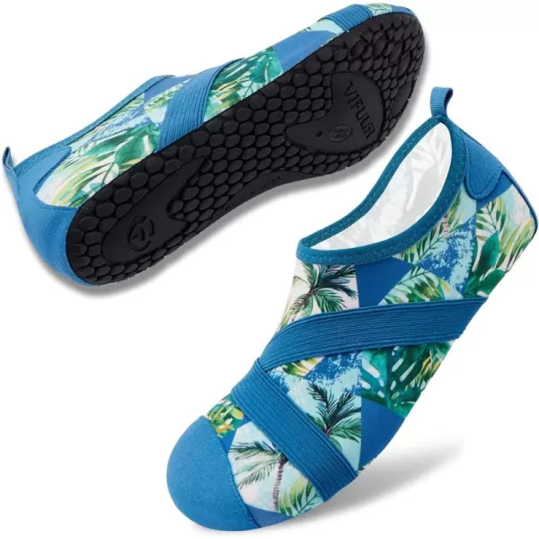 VIFUUR Womens Mens Water Shoes Barefoot Quick Dry Aqua Socks for Beach Swim Yoga Outdoor Sports