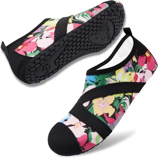 VIFUUR Womens Mens Water Shoes Barefoot Quick Dry Aqua Socks for Beach Swim Yoga Outdoor Sports