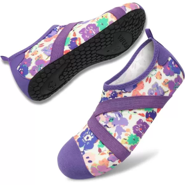 VIFUUR Womens Mens Water Shoes Barefoot Quick Dry Aqua Socks for Beach Swim Yoga Outdoor Sports