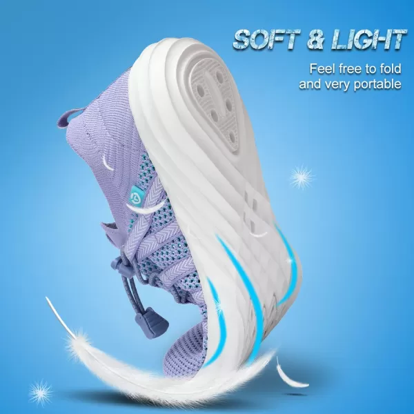 VIFUUR Men Womens Water Shoes Aqua Barefoot Athletic Sports Shoes for Beach Surf Walking Kayaking Boating Pool