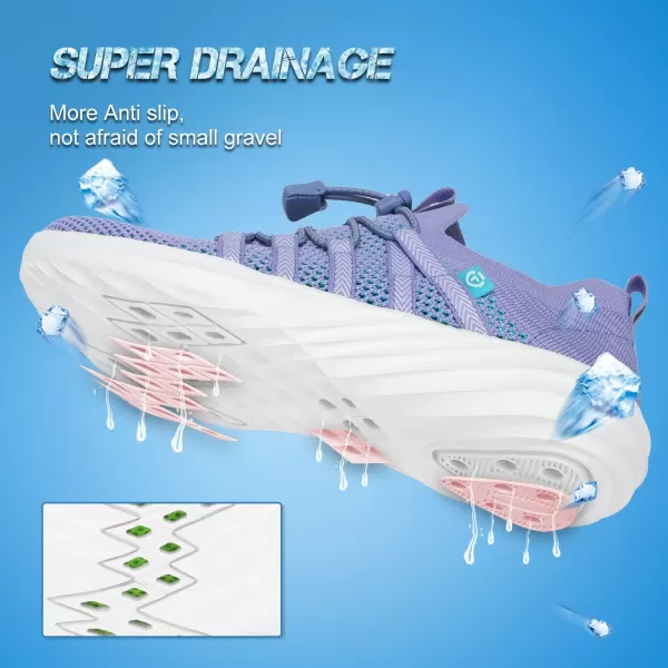 VIFUUR Men Womens Water Shoes Aqua Barefoot Athletic Sports Shoes for Beach Surf Walking Kayaking Boating Pool