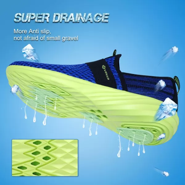 VIFUUR Men Womens Water Shoes Aqua Barefoot Athletic Sports Shoes for Beach Surf Walking Kayaking Boating Pool