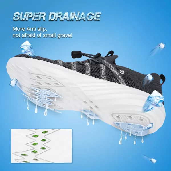 VIFUUR Men Womens Water Shoes Aqua Barefoot Athletic Sports Shoes for Beach Surf Walking Kayaking Boating Pool