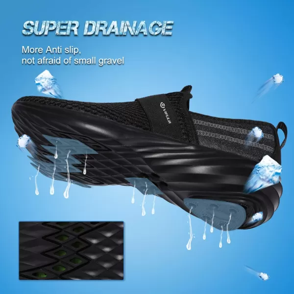 VIFUUR Men Womens Water Shoes Aqua Barefoot Athletic Sports Shoes for Beach Surf Walking Kayaking Boating Pool