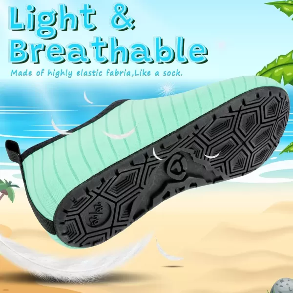 VIFUUR Kids Water Shoes Girls Boys Quick Dry Aqua Socks for Beach Swim Outdoor Sports