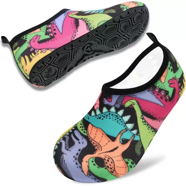 VIFUUR Kids Water Shoes Girls Boys Quick Dry Aqua Socks for Beach Swim Outdoor Sports