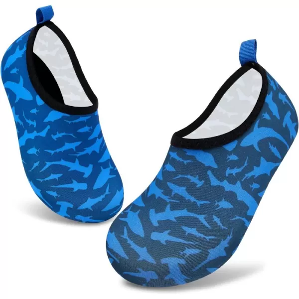 VIFUUR Kids Water Shoes Girls Boys Quick Dry Aqua Socks for Beach Swim Outdoor Sports