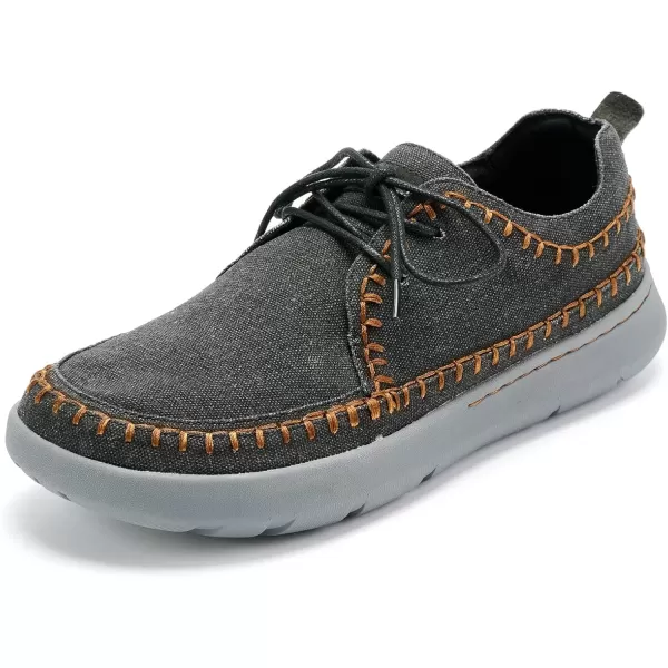 imageVIFUUR Walking Shoes for Men Extra Wide Lightweight Breathable Casual SneakersBlack