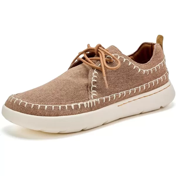 imageVIFUUR Walking Shoes for Men Extra Wide Lightweight Breathable Casual SneakersBrown