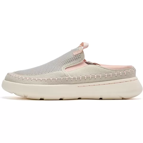 imageVIFUUR Womens Slip on Shoes Casual Comfortable Loafer Shoes SneakerGreypink