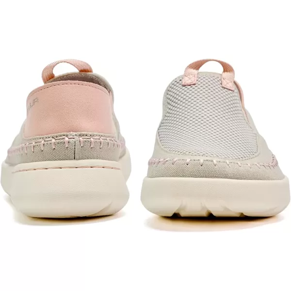 imageVIFUUR Womens Slip on Shoes Casual Comfortable Loafer Shoes SneakerGreypink