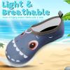 imageVIFUUR Kids Water Shoes Girls Boys Quick Dry Aqua Socks for Beach Swim Outdoor SportsBigeye Fish