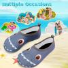 imageVIFUUR Kids Water Shoes Girls Boys Quick Dry Aqua Socks for Beach Swim Outdoor SportsBigeye Fish