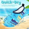 imageVIFUUR Kids Water Shoes Girls Boys Quick Dry Aqua Socks for Beach Swim Outdoor SportsBus