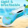 imageVIFUUR Kids Water Shoes Girls Boys Quick Dry Aqua Socks for Beach Swim Outdoor SportsCrocodile