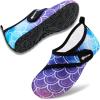 imageVIFUUR Kids Water Shoes Girls Boys Quick Dry Aqua Socks for Beach Swim Outdoor SportsFish Scale
