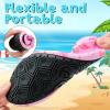 imageVIFUUR Kids Water Shoes Girls Boys Quick Dry Aqua Socks for Beach Swim Outdoor SportsFlamingopink