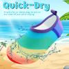 imageVIFUUR Kids Water Shoes Girls Boys Quick Dry Aqua Socks for Beach Swim Outdoor SportsRainbow