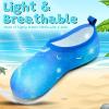 imageVIFUUR Kids Water Shoes Girls Boys Quick Dry Aqua Socks for Beach Swim Outdoor SportsStarry Blue