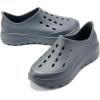 imageVIFUUR Womens Mens Garden Clogs with Arch Support Slipon Outdoor Clog Gardening ShoesDark Grey