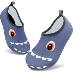 imageVIFUUR Kids Water Shoes Girls Boys Quick Dry Aqua Socks for Beach Swim Outdoor SportsBigeye Fish