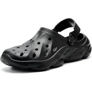 imageVIFUUR UnisexAdult Clogs Comfortable Lightweight Garden Shoes for Women and Men
