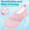 imageVIFUUR Kids Water Shoes Boys Girls Barefoot Water Sports Socks HookampampLoop Beach Shoes Quick Dry Aqua Socks Swim Walking Outdoor Sports for ToddlerPink1