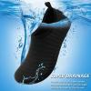 imageVIFUUR Water Sports Shoes Barefoot QuickDry Aqua Yoga Socks Slipon for Men WomenA Black