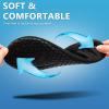 imageVIFUUR Water Sports Shoes Barefoot QuickDry Aqua Yoga Socks Slipon for Men WomenA Black